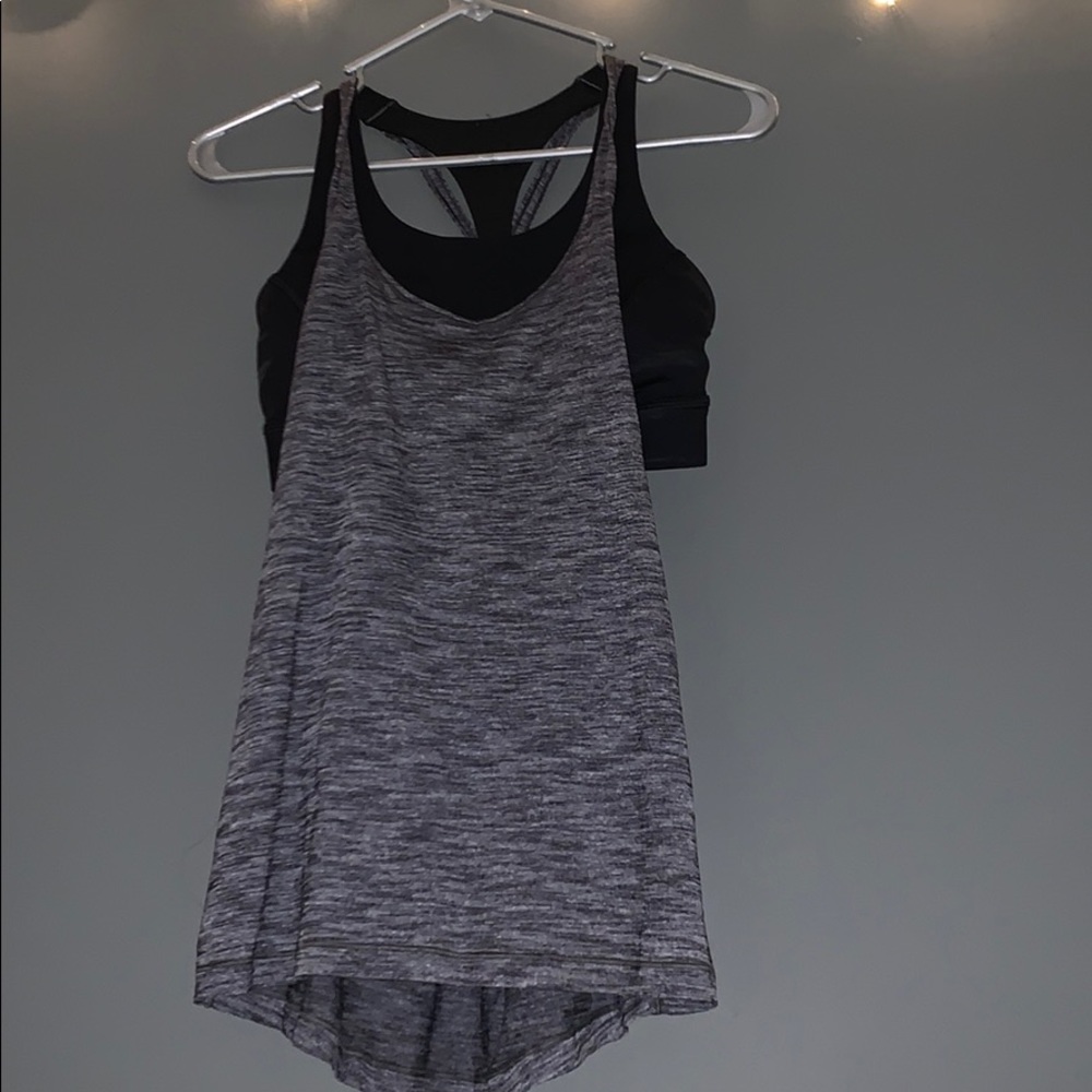 Lululemon open back tank
